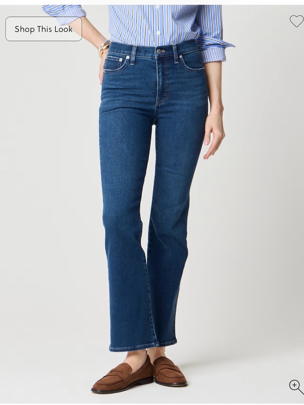 J. Crew Ankle Flare Jeans